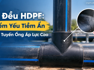 T&ecirc; Đều HDPE: Điểm Yếu Tiềm Ẩn Tr&ecirc;n Tuyến Ống &Aacute;p Lực Cao